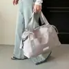 Bolsa de Viaje Plegable de Gran Capacidad, Hecha a Medida, para Almacenamiento de Equipaje, de Larga Distancia Transfronteriza, con Posibilidad de Fijación a un Maletero con Ruedas, para Uso como Bolso de Mano para Gimnasio
