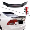Adequado para Modificação de Spoiler Traseiro do Honda Civic Modelo Antigo 06-11, Modelo Esportivo R, Spoiler Traseiro com Revestimento de Pintura Sem Furos