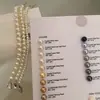Pulsera de Perlas con Hebilla de Lingote Nueva 2025 para Niñas, Doble Capa, Lujo Ligero, Nicho, Exquisita, Francesa, de Gama Alta
