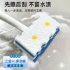 Cepillo de limpieza para baño para fregar azulejos, paredes y bañeras, cepillo de esponja nano de mango largo multifuncional para limpiar vidrios y lavabos