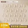 Almohadillas Anticolisión Transparentes de Silicona Autoadhesivas Cilíndricas Silenciosas Antideslizantes Antivibración Duraderas Almohadillas para Muebles Amortiguación Reductoras de Ruido Almohadillas de Silicona