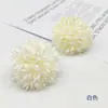 Flor de diente de león Tamaño pequeño Cebolla verde simulada Bola de crisantemo Arreglo floral Boda Flores de Año Nuevo Chino Cesta de flores DIY Caja de regalo Flores decorativas
