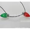 Colar de Natal Infantil Coolastic 7 Luzes LED Médio Conta Abacaxi Cordão de Luz para Festa Colar de Natal Brilhante