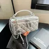 Bolso Caja de Cadena Rombo Estilo Nuevo 2026 para Mujer, Bolso de Hombro Cruzado de Moda y Tendencia, Bolso Caja de Mano para Viajes
