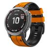 Adequado para pulseira de silicone de liberação rápida de duas cores Jiaming Thai iron tactix 7Pro pulseira Fenix8 22/26mm