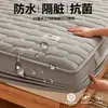 Colcha matelassê de algodão Xinjiang espessada Classe A, protetor de colchão de cobertura total, lençol de baixo com elástico 100% algodão, protetor de colchão Simmons 100% algodão