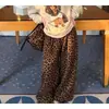 Conjunto Nuevo de Otoño 2026 para Niñas: Conjunto de Dos Piezas para Bebé Niña con Top de Manga Larga con Estampado de Cachorro y Estampado de Leopardo