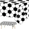 Mantel Desechable Personalizado Engrosado Fiesta Mundial de Fútbol Mantel de Plástico Comercial Impermeable y a Prueba de Aceite Mantel de PE