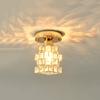 Amazon nueva luz de pasillo de cristal Luz de pasillo araña pequeña simple moderna Luz creativa para entrada de balcón