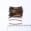 Europeu e Americano transfronteiriço preto Dourado coque Clipe em U noiva feminina clipe modelador grampo de cabelo Clipe de cabelo em U vendas diretas de fábrica