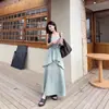 Vestido Tubinho Jeans Sexy Quente para Menina Magra 2025 Primavera e Outono Novo Vestido Slim que Abraça a Cintura e o Quadril para Mulheres