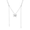 Collar de Cadena para Clavícula Estilo Chica Caliente Dulce y Fresco Tendencia Coreana para Mujeres, Collar de Diseño de Lujo Ligero de Alta Gama, Accesorios al por Mayor para Chica Caliente de Deseo Puro