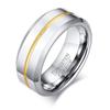 Anéis masculinos anel de dedo indicador 8mm abridor de garrafa aço tungstênio anel transfronteiriço anel masculino da moda joias por atacado TCR-039