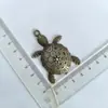 Aprobación Directa de Fábrica Accesorios de Joyería DIY de Aleación Colgante de Llavero de Tortuga Grande Colgante Grande de Tortuga de Aleación
