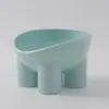 Comedero para mascotas transfronterizo comedero para gatos comedero para gatos protege la columna cervical comedero de agua grande comedero para gatos boca inclinada comedero de patas altas comedero anti-vuelco pata de elefante