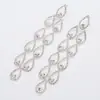 Comércio exterior novos brincos de strass AAA personalidade europeia e americana brincos brincos de gota totalmente cravejados de diamantes brincos de noiva E370
