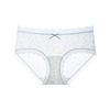 Ropa Interior Sin Costuras de Seda Hielo Color Nude para Niñas 10A Antibacteriana Entrepierna Extendida Elástica que Cubre la Cadera Dulce Estampada Ultra Fina Ropa Interior para Mujeres