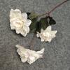 Fábrica de atacado simulação três dália 3 dália de casamento dália flores falsas decoração de casamento em casa flores artificiais