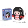 Superventas Transfronterizos Celebridad de Internet Caja Sorpresa Partículas Micro Dragón Bola Dibujo Animado Bloques de Construcción Juguetes para Niños Ensamblaje en Caja Pequeña Venta al por Mayor