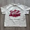 Y2k Retro Americano Calle Principal Estampado Retro Moda Gótica Punk Tendencia Casual Personalidad Camiseta de Manga Corta con Cuello Redondo