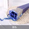Dia das Mães Dia dos Namorados Tocha Flores de Folha de Ouro Celebração de Feriado Decoração de Casamento Flores de Folha de Ouro Rosa Presentes Flores Atacado
