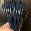 Tiras de Rattan Sintético, Materiais para Tecelagem de Rattan Plano Milimétrico, Fios de Rattan, Sacolas de Tecelagem de Rattan Sintético, Tiras de Rattan Plástico Feitas à Mão