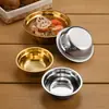 Tigela de Sopa Extra Grossa de Aço Inoxidável, Tigela de Sopa Redonda Cor Dourada Comercial, Tigela Espessada para Cantina, Tigela para Lavar Legumes, Tigela para Refeição de Aluno Escolar