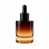 Botella Cilíndrica de Fondo Grueso de 15ml 30ml 50ml para Aceite Esencial Botella Gotero Cosmético Botella de Vidrio con Gotero