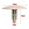 Fijaciones de nailon a presión de plástico para automóviles, remaches de plástico, fijaciones de plástico para revestimiento de guardabarros, clips universales