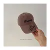 2025 Nueva Moda Coreana Gorra de Béisbol de Ala Ancha Bordada con Letras Versátil para Exteriores Gorra Casual de Pico de Pato Moderna