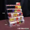 Estante Exhibidor de Cigarrillos Tienda de Conveniencia Supermercado Estante para Cigarrillos Caja de Cigarrillos Estante para Cigarrillos Gabinete Estante de Escritorio Estante para Cigarrillos de Múltiples Capas