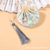 Bolsa de loto antigua, venta al por mayor, bolsita de regalo de mano, colgante de coche, paquete de palacio, bolsita de borla de loto