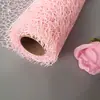 Tecido de malha xadrez, materiais para buquês criativos, papel de embrulho estilo coreano, malha para arte floral, suprimentos para floristas, materiais para floristas