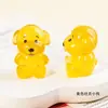 Accesorios para Joyería DIY Resina Dibujos Animados Cachorro de Tres Dimensiones Sacando la Lengua Adornos para Micro Paisajes Accesorios de Decoración para Coche Oficina