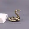 Latão Puro Doze Signos do Zodíaco Cintura Envolvida em Cobra Cobra de Cobre Enfeites Decoração de Sala de Estar em Casa Artesanato de Cobre Enfeites