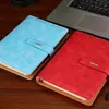 Cuaderno Personalizado A5 de Hojas Sueltas, Cuaderno de Imitación de Cuero PU con Hebilla, Papel Doulin, Cuaderno Especial para Notas de Reuniones de Oficina