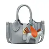 Bolso de Mano Minimalista de Nicho Estilo Coreano 2026 con Patrón de Lichi para Mujer, Bolso Cruzado Tipo Cubo de Moda Lindo para Verano
