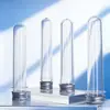 Botellas de Tubo de Ensayo Dispensadoras de 45 ml en Stock, Botellas de Tubo de Ensayo de Plástico para Embalaje de Cables de Datos, Cables para Auriculares, Cordones de Zapatos, Prueba de Mascarilla Cilíndrica para Mascotas