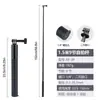 Haste de Extensão Estabilizador Dji Feiyu Gimbal Haste de Extensão Acessórios de Tripé Eixo Central de Fibra de Carbono Bastão de Selfie Aumentado