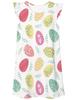 Pijama de Verano Pascua Europeo y Americano Transfronterizo Pequeño Fresco Floral Menta Huevo Impresión Digital 3D Mangas Voladas para Niñas