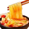 Fideos de Papa en Cazuela de Barro Auténticos en Bolsas con Paquetes de Condimentos, Venta al por Mayor Comercial, Ingredientes para Olla Caliente de Papa de Sichuan Hechos a Mano, Fideos Finos