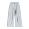 Pantalones Deportivos Casuales Estilo Universitario Nuevos de Primavera y Otoño para Hombre Marca de Moda Deportivos Sueltos Rectos de Pierna Ancha K7650