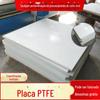 Placa de Politetrafluoretileno Placa Ptfe Placa Teflon Resistente a Altas Temperaturas Placa Ptfe Placa Espessa Branca Chapas Plásticas para Processamento