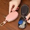 Bolsa para llaves de gama alta para el hogar, multifunción, mini, gran capacidad, con cremallera, de alto valor, unisex, bolsa para llaves de coche, delgada