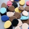 Mini almofada de ar para os dedos, dupla face, utilizável, sem látex, sombra para os olhos úmida e seca, corretivo de alto brilho, ponta dos dedos