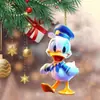 Colgante Navideño de Cuento de Hadas de Dibujos Animados Creativo Transfronterizo Acrílico Nuevo Adorno Colgante para Interiores de Coche Llavero Decoración