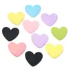 Verano Dulce Femenina Elegante Parche con Forma de Corazón Resina Planos Pasador Funda para Teléfono Celular Joyería DIY Accesorios Decorativos