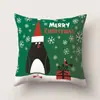 Almofada de Escritório com Padrão de Desenho Animado Capa de Almofada Yiwu Capa de Almofada de Natal para Sofá