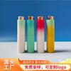 Botella de Perfume de 10 ml Botella con Atomizador Bucal de Alta Gama Vidrio Muestra Pequeña Presión Giratoria Alcohol Atomizador Bucal Botella Vacía