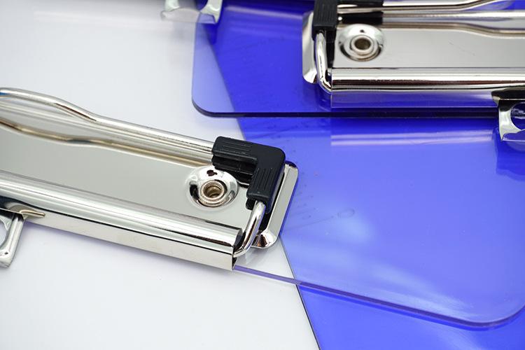 透明/透蓝色塑料板夹